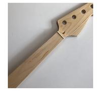 ZENGXUE Electric Guitar Neck Fretless Electric Bass Guitar Neck 20 Fret 34inch Maple Fingerboard 4 String Nut 38mm