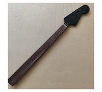 ZENGXUE Electric Guitar Neck Fretless Maple 20 Frets Bass Guitar Neck Part 4 String Rosewood Fingerboard 34 Inch Nut 38mm