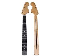 ZENGXUE Electric Guitar Neck Guitar Neck Canadian Flame Maple Wood Electric Guitar Neck 21F 22F Neck For Electric Guitar (Color : 2)