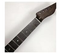 ZENGXUE Electric Guitar Neck Guitar Neck Wenge Wood 22 Fret 25.5 Inch Fingerboard Abalone Dots Inlay Matte DIY