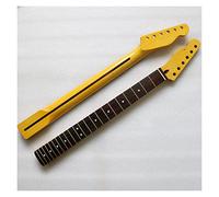 ZENGXUE Electric Guitar Neck Highly Replica F Canada Maple Rose Wood Fingerboard Neck 22 Products Shallow Yellow Left Hand Guitar Handle