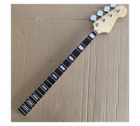 ZENGXUE Electric Guitar Neck Maple 20 Frets Bass Guitar Neck Part With Tuners 4 String Rosewood Fingerboard 34 Inch