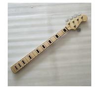 ZENGXUE Electric Guitar Neck Maple 20 Frets Bass Guitar Neck Part With Tuners 5 String Maple Fingerboard 34 Inch