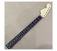 ZENGXUE Electric Guitar Neck Maple Full Scalloped Guitar Neck 24 Fret Rosewood Fretboard Reverse Big Headstock