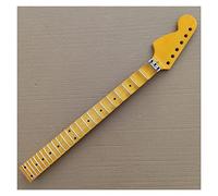 ZENGXUE Electric Guitar Neck Reverse Big Head Full Scalloped Maple Electric Guitar Neck Replacement 24 Fret Maple Fingerboard