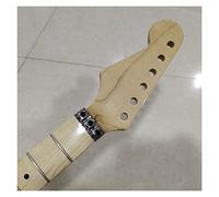 ZENGXUE Electric Guitar Neck Reverse Head 22 Frets Maple Electric Guitar Neck Replacement Maple Fingerboard Locking Nut