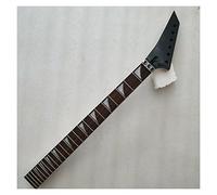 ZENGXUE Electric Guitar Neck Reverse Head Maple Guitar Neck 24 Fret Rosewood Fingerboard