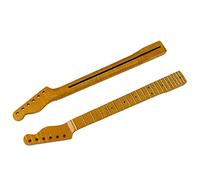 ZENGXUE Electric Guitar Neck Yellow Canada Flame Maple Electric Guitar Neck 1 Pc Wood Combine Guitar Arm 6 Strings Guitar Bow Glossy 21F