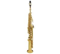 ZENGXUE Golden Bb Saxophone Brass Straight Pipe Sax With Leather Box Musical Instrument Accessories Sax Beginners Kit