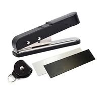 ZENGXUE Guitar Picks DIY Guitar Pick With Leather Key Chain Pick Holder And 2 Pick Strips Sheet Guitar Picks Tool Luthier Tools