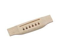 ZENGXUE Hard Maple Acoustic Guitar Lower Code General Qin Code Lower Code Bridge Pulling Plate Stringer Fitting Material Bridge Parts Replacement