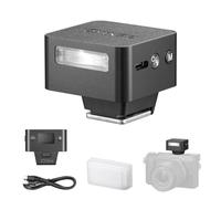 ZENIKO ZT08 O TTL Mini Flash,740 Full Power On-Camera Flash for Olympus | Lightweight Built-in Battery Flash,0.1-1.5s Recycle,6 Level Power Control,TTL Auto Mode For Travel Vlog Portrait Photography