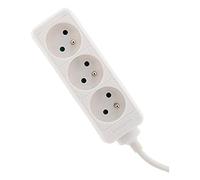Zenitech - 3 Socket Block 16A 2P+E White