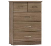 Zenith 3 + 2 Drawer Chest Oak