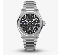 Zenith Mens Defy Skyline Black Skeleton Dial Stainless Steel Bracelet Watch 03.9300.3620/78.I001
