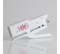 ZENITH Stapler Art. 548/E Century Elegant and Modern Matt White with Logo 'ZENITH 100 Years' in Red