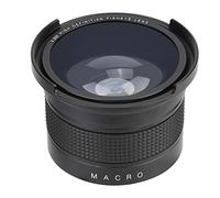 ZenithAur 0.35X Wide Angle Fisheye Lens, Universal 52mm SLR Camera Lens with Lens Caps and Storage Pouch, Compatible with / / / Minolta / / / Pentax