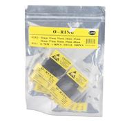 ZenithAur 0.7mm Watch Rear Cover O Ring Gasket Set 31mm to 40mm | 500 piece rubber gasket assortment, 10 sizes from 31mm to 40mm, 50 pieces per pack, 0.7mm thickness
