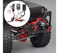 ZenithAur 1/10 RC Winch with Winch Control Box, 6V-7.4V Input, Remote Control System for/Axial SCX10 RC Car Towing and Scale Realism