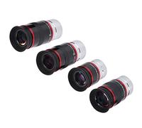 ZenithAur 1.25 Inch Ultra Wide Eyepiece Kit with 68° Eyepiece and 6 9 15 20mm Accessories for Telescope