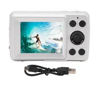 ZenithAur 16MP Compact CCD Camera, HD 1080P Digital Camera with 2.4 Inch LCD Display, Portable Point and Shoot for Vlogging and Photography