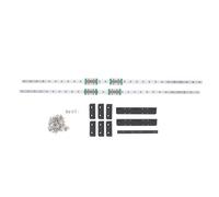 ZenithAur 3D Printer Linear Guide Rail Kit High Carbon Steel 2 Pcs with Slide Blocks for Neptune 3 Maximum / 4 Maximum Y Axes Precision Movement Upgrade