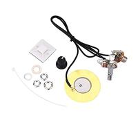 ZenithAur 50mm Piezo Transducer Pickup, a Prewired Amplifier Guitar Pickup for Acoustic Instruments like Violin Cigar Box Guitar with 6.35mm Output Jack
