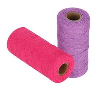 ZenithAur 8/4 Cotton Yarn for Hand Weavers, Unbleached Spool of Carpet Blanket Thread Suited for Tapestry Rug Weaving Projects and Pure Cotton Sewing Craft