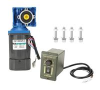 ZenithAur AC 120W Self Locking Speed Adjustable CW/CCW Gear Motor with Governor (Speed reduction ratio 7.5K)