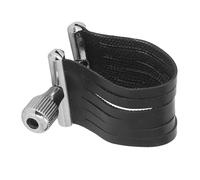 ZenithAur Alto Saxophone Mouthpiece Ligature with 6 Clip Design for Enhanced Vibration, Durable PU Sax Mouthpiece Fastener for Jazz and Concert Performance