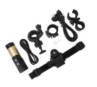 ZenithAur Anti Shake Sport DV, 4K Action Camera Weatherproof Motorcycle Helmet Camera with Full Body Protection, Long Lasting Battery for Various Vehicle SELECTIONS (Gold)