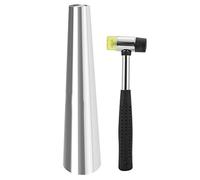 ZenithAur Bracelet Mandrel for Bangle and Cuff Shaping, an Essential Tool for Jewelers. This Round Bracelet Mandrel is Ideal for Metal Forming and Repair Work