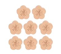 ZenithAur Car Vent Oil Diffuser, An 8 Piece Set Made from Beech Wood for Aromatherapy, The Plum Flower Diffuser 8 Pcs for Vehicles, Homes, and Workstations