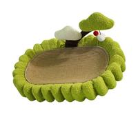 ZenithAur Cat Scratcher Bed with Adorable Money Tree Shape for Indoor Cats to Satisfy Natural Scratching Instincts, a Durable Sisal Pet Scratching Bowl