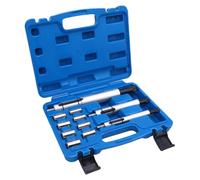 ZenithAur Clutch Centering Tool Set, 11 Piece Heavy Duty Metal Clutch Disc Centering Tool Kit with 3 Mandrels and 8 Adapters for Cars, Light Trucks, and SUVs