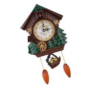 ZenithAur Cuckoo Clock with Sound, Traditional Wooden Quartz Movement, Charming Wall Mount & Tabletop Display for Cozy Home Decor, Nice Treat for Holidays