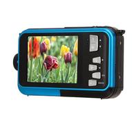 ZenithAur Digital Camera, Dual Screens Full HD 2.7K 48MP with 16X Digital Zoom: Fantastic weatherproof Digital Camera, Ideal treat for Kids and Friends (Blue)