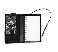ZenithAur Diving Notebook with PU Coated Nylon Cover and 25 PP Synthetic Pages BCD Pocket Compatible Reusable Dive Note Pad for Underwater Data Recording