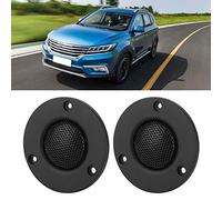 ZenithAur Dome Tweeter Speaker 60W 4 Ohm with 91dB Sensitivity and 25mm Voice Coil, a Silk Film Tweeter for High Frequency Sound for DIY Hi-Fi Audio (2 Pcs)