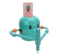 ZenithAur Educational Painting Robot with 14 Colored Pens & Art Cards for At Home Learning, a Learning Educational Robot that Boosts Creative Thinking Skills (Light Green)