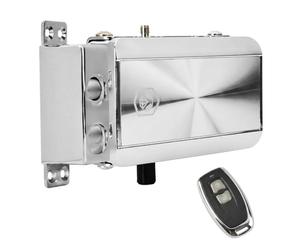 ZenithAur Electric Door Lock Kit Featuring a Smart Door Lock Mechanism with Remotes, Provides Keyless Entry Deadbolt Access for Anti-Theft Home Security Systems