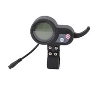 ZenithAur Electric Scooter LCD Display with 6 Pin Connector, ABS Electric Scooter Control Panel for 36V to 60V Systems, a 10 Inch Scooter Display Panel