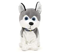 ZenithAur Electronic Dog Toy with Sound Control Activation for Children's Playtime, an Interactive Sound Control Pet that Promotes Family Fun in a Plush Huskie Design