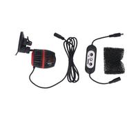 ZenithAur Fish Tank Circulation Pump with 4 Gear Frequency Conversion for Aquariums 60 to 150cm, an Aquarium Wave Maker Pump That Simulates Natural Waves (Black)