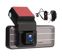 ZenithAur Front and Rear Dash Camera 1080P Front Car Camcorder with VGA Back Video 3.16 Inch HD Screen Night Vision Built In WiFi and Loop Recording