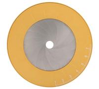 ZenithAur Geometric Drafting Ruler and Students. A Round Measuring Tool with a Flexible Rotary Design and an Essential Adjustable Circle Drawing Tool