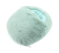ZenithAur Heated Foot Cushion, Electric Foot Warmer for Desk Under Office, USB Powered Foot Heating Pad, Safe for Men and Women (Light Blue)