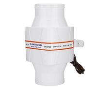 ZenithAur In-Line Air Blower Designed for 3 Inch Ducts, A Quiet DC 12V Ventilation Fan for Marine Bilge Use and as an RV Caravan Extractor Fan for Air Circulation