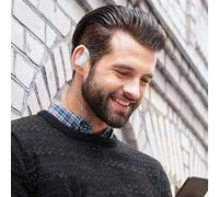 ZenithAur Language Translator Earbuds with AI Translation Supporting 150 Languages Noise Reduction and Earhook Design Real Time Translation Earbuds for Business