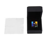 ZenithAur Light Spectrum Physics Prism in a special presentation box with illumination, this 23mm K9 Optical Glass Cube Prism is for teaching and creative photography